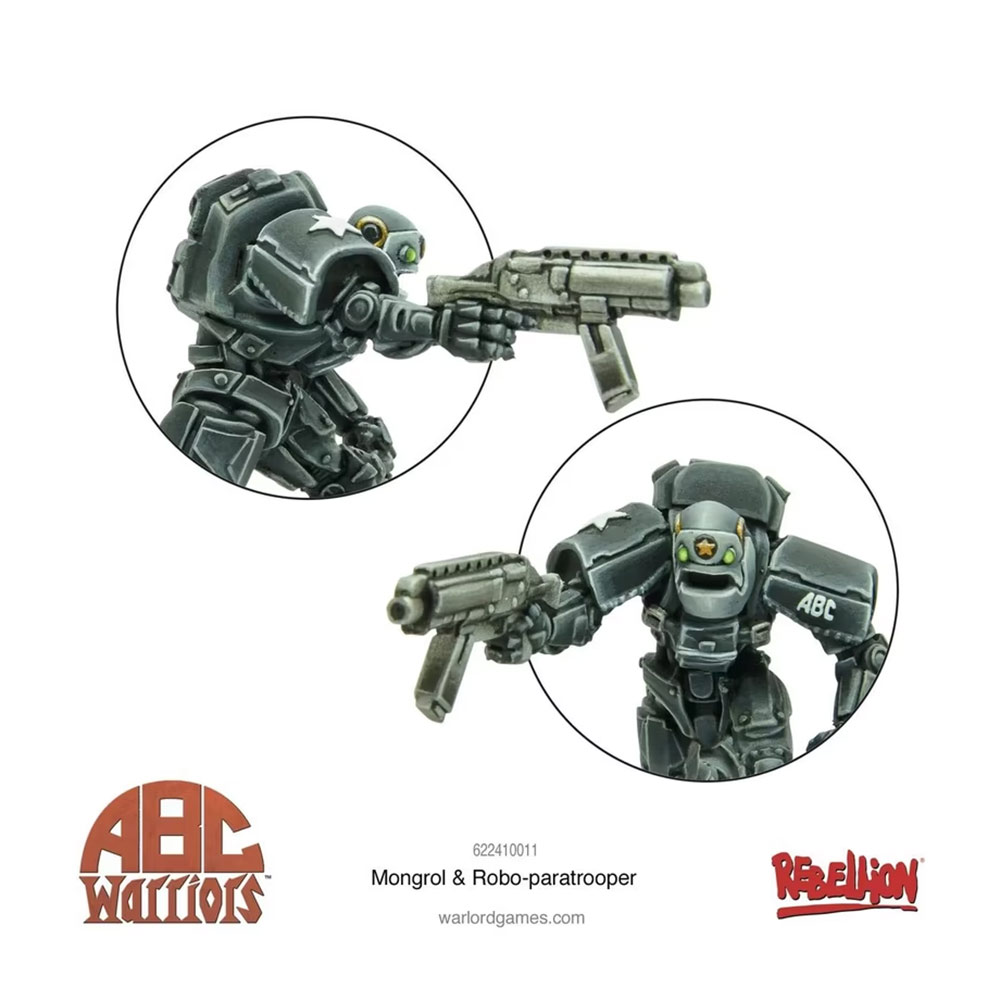 ABC Warriors: Mongrol & Robo-Paratrooper