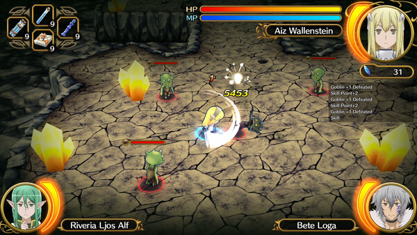 Is It Wrong to Try to Pick Up Girls in a Dungeon? Infinite Combate