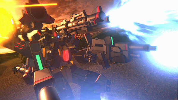 CUSTOM MECH WARS EARTH DEFENSE FORCE COLLAB EDITION