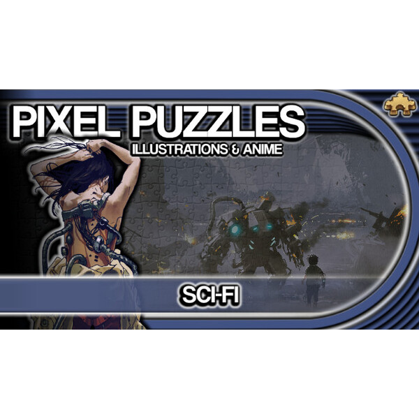 Pixel Puzzles Illustrations & Anime - Jigsaw Pack: