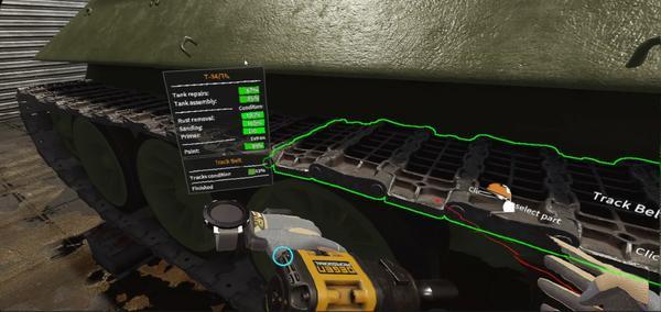 Tank Mechanic Simulator VR