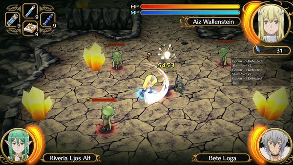 Is It Wrong to Try to Pick Up Girls in a Dungeon? Infinite Combate