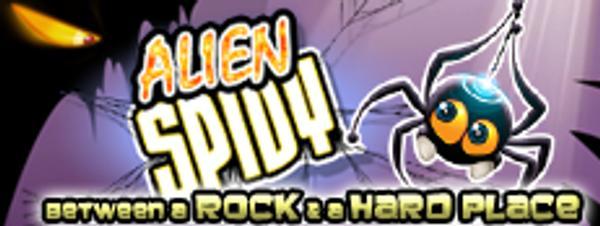 Alien Spidy: Between a Rock and a Hard Place