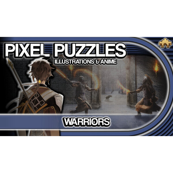 Pixel Puzzles Illustrations & Anime - Jigsaw Pack: