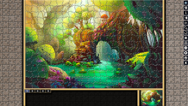 Pixel Puzzles Illustrations & Anime - Jigsaw Pack: Distant Worlds