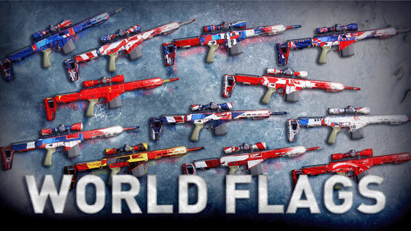 Sniper Ghost Warrior Contracts - World Flags Skin 