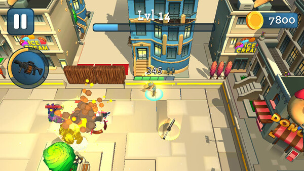 Rogue City: Casual Top Down Shooter