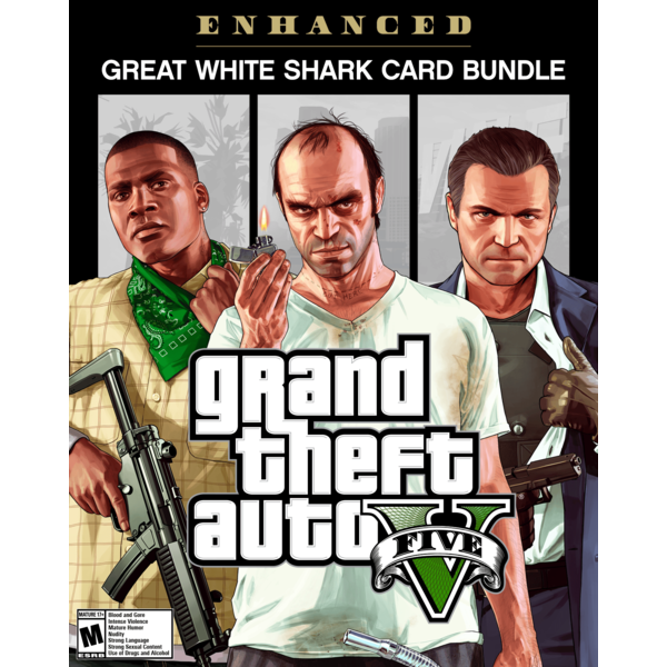 Grand Theft Auto V Enhanced & Great White Shark Ca