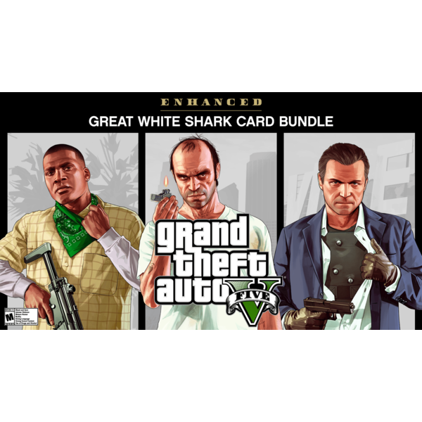 Grand Theft Auto V Enhanced & Great White Shark Ca