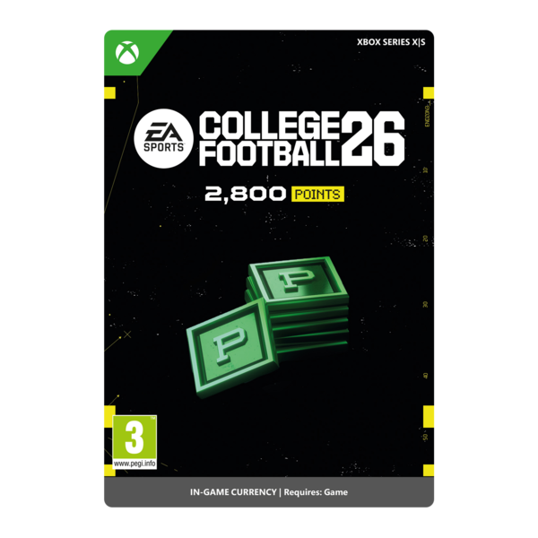 Ea Sports College Football 26 2,800 Points Pack