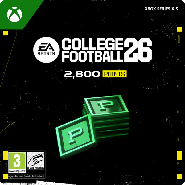Ea Sports College Football 26 2,800 Points Pack