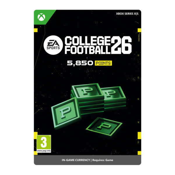 Ea Sports College Football 26 5,850 Points Pack