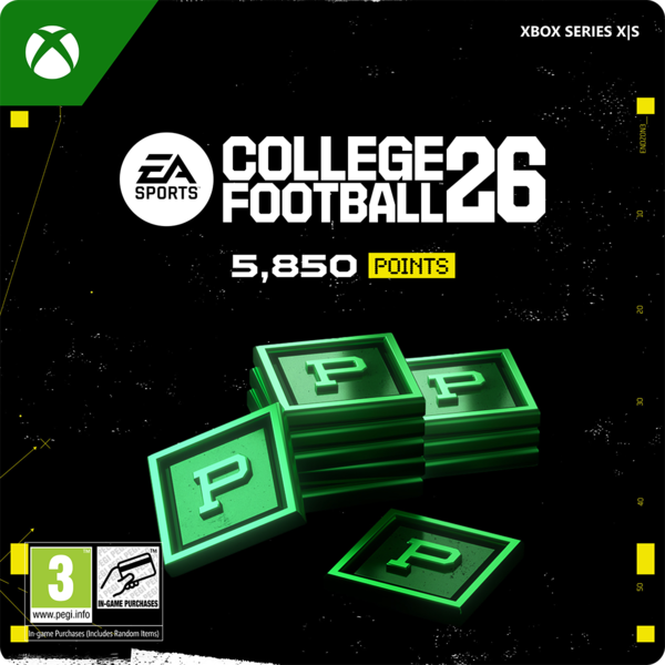 Ea Sports College Football 26 5,850 Points Pack