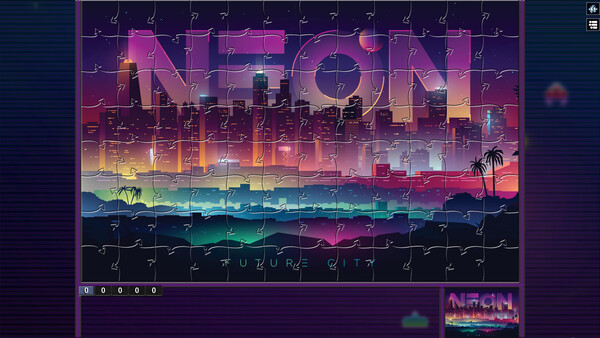 Pixel Puzzles Illustrations & Anime - Jigsaw Pack: Cyberpunk