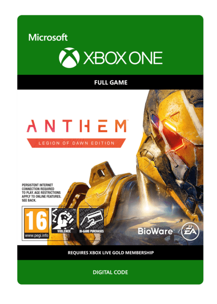 Anthem LEGION OF DAWN Xbox One Download