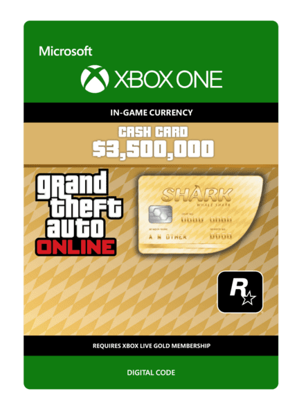 Grand Theft Auto V: Whale Shark Cash Card