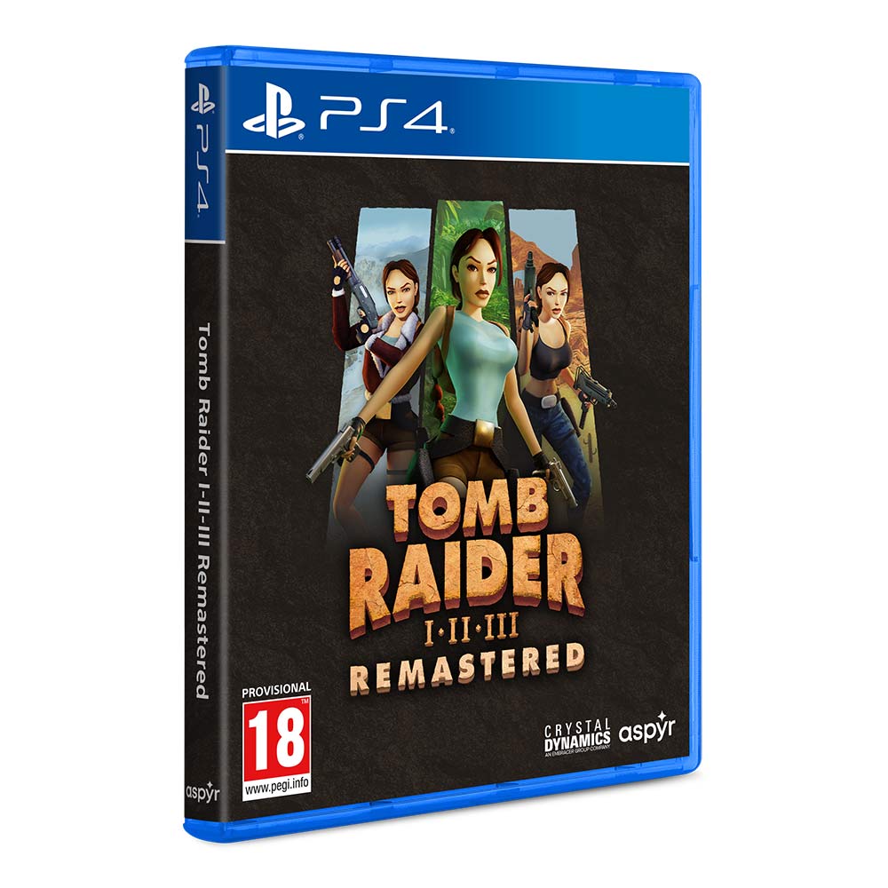 Tomb Raider I-III Remastered Starring Lara Croft: Standard Edition - PlayStation 4