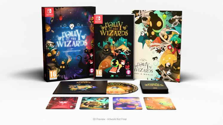Nintendo Switch Folly of the Wizards Collectors Edition Is This Worth It? Folly of the Wizards Collector's Edition Unboxed