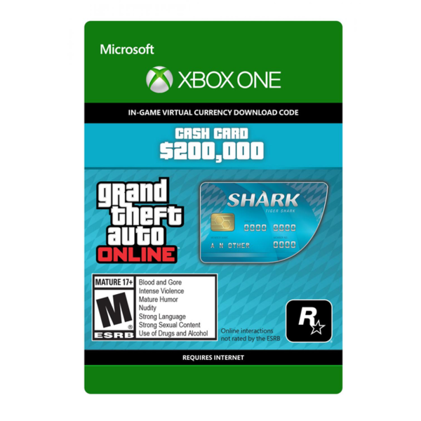 Grand Theft Auto V: Tiger Shark Cash Card