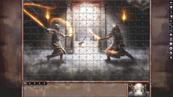 Pixel Puzzles Illustrations & Anime - Jigsaw Pack: Warriors