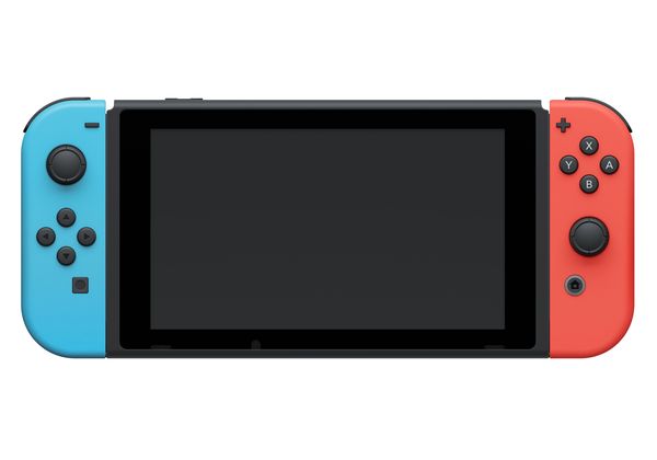 Nintendo switch on sale neon console