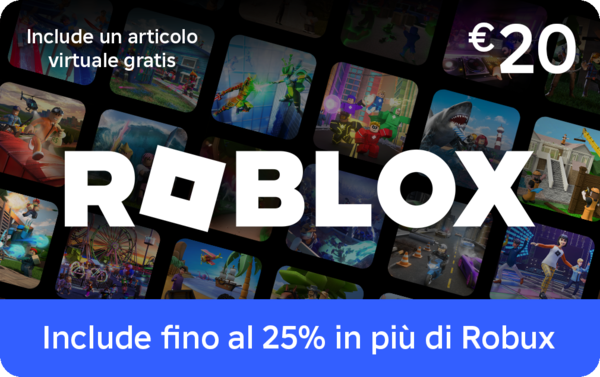 Roblox €20 Gift Card (Includes Free Virtual Item)  (EU)
