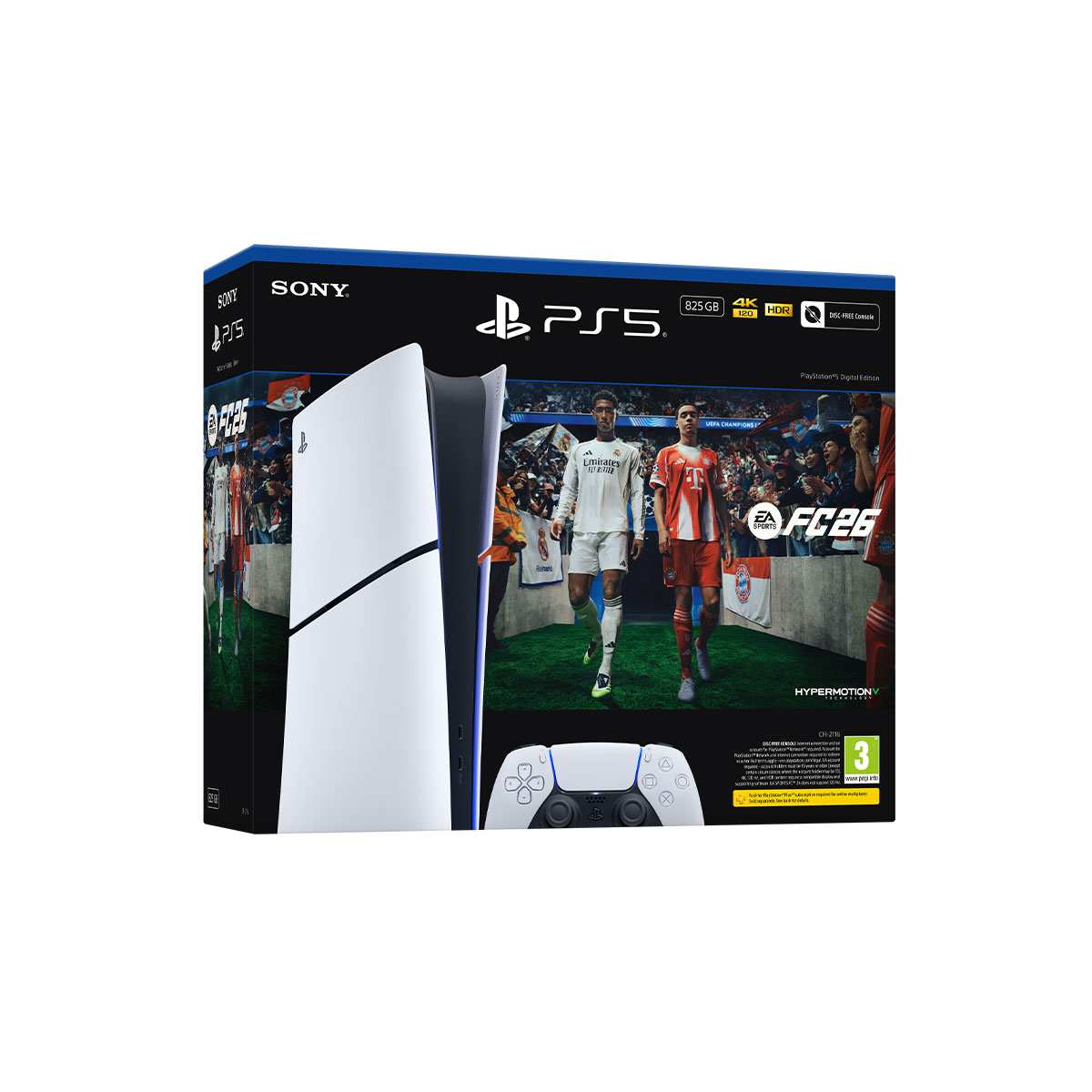 PlayStation 5 Digital Edition 825GB - EA SPORTS FC 26 Bundle