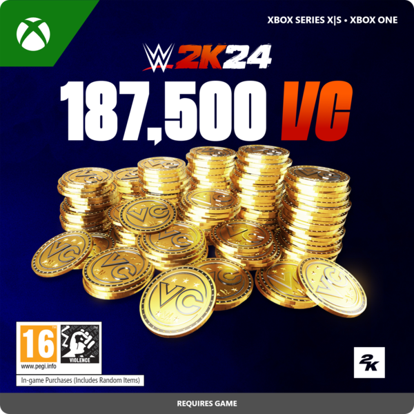 WWE 2K24 187,500 Virtual Currency Pack