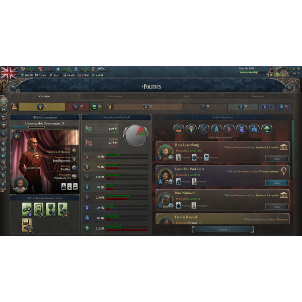 Victoria 3: Voice of the People