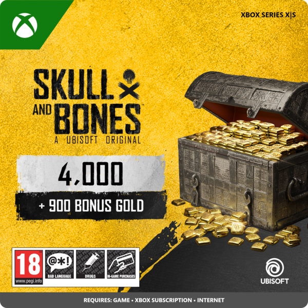 Skull and Bones 4900 Gold