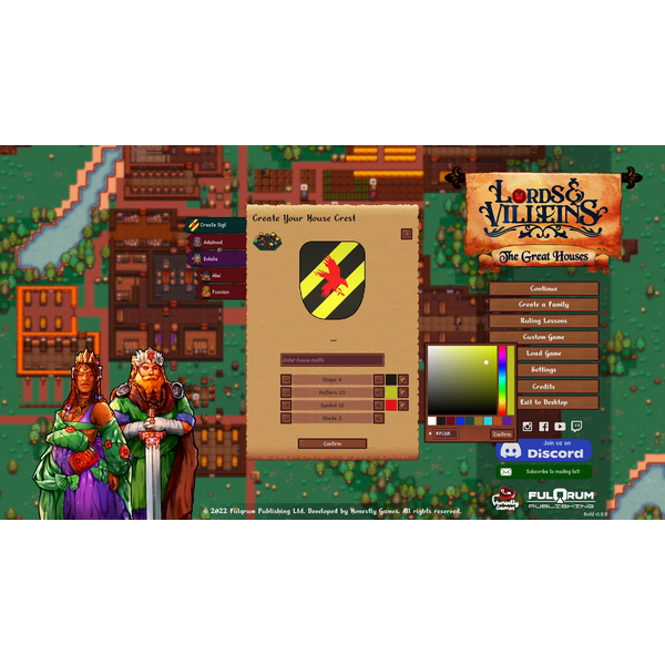 Lords and Villeins: The Great Houses