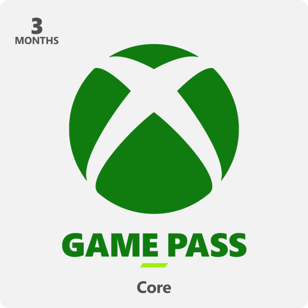 Xbox Game Pass Core 3 Month Membership