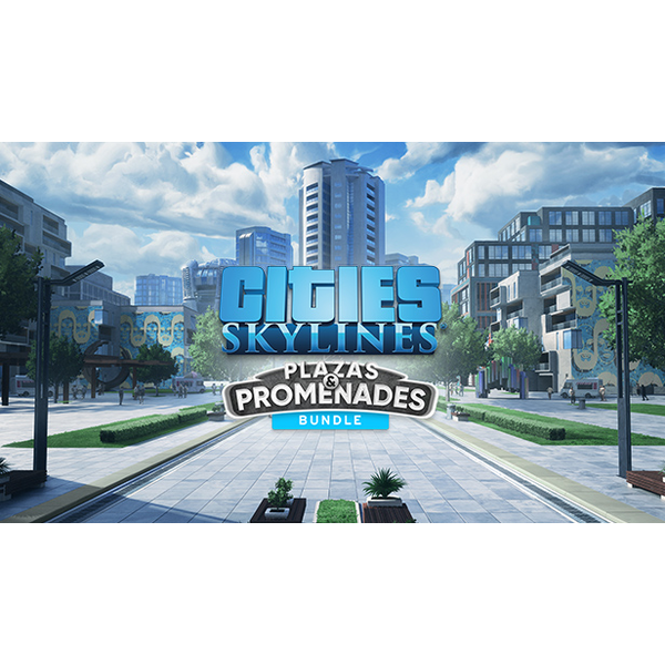 Cities: Skylines - Plazas & Promenades Bundle