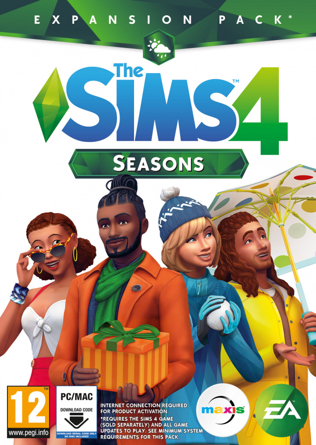 The Sims 4 Seasons - Code in Box