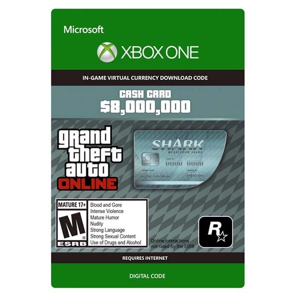 Grand Theft Auto V: Megalodon Shark Cash Card