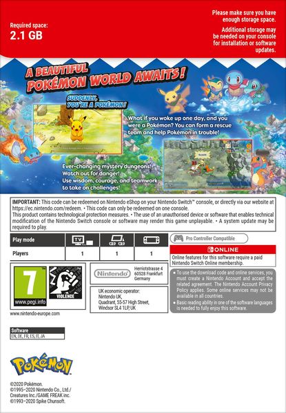 Pokémon Mystery Dungeon: Rescue Team DX