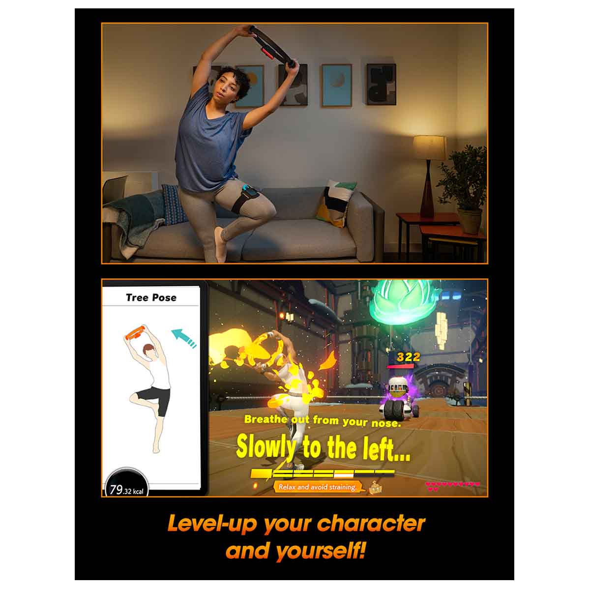 Ring Fit Adventure (Includes Game, Ring-Con and Leg Strap) - Switch