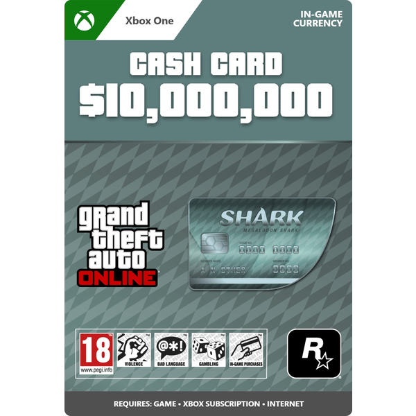 Grand Theft Auto V: Megalodon Shark Cash Card