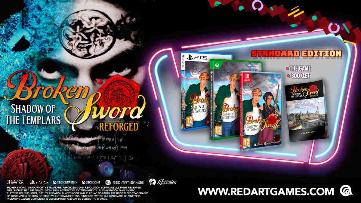 Broken Sword - Shadow of the Templars: Reforged - Play Station 4