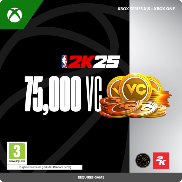 Buy NBA 2K25 75,000 Virtual Currency Pack XBOX DIGITAL