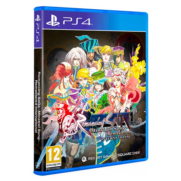 Romancing SaGa Minstrel Song Remastered International - PS4