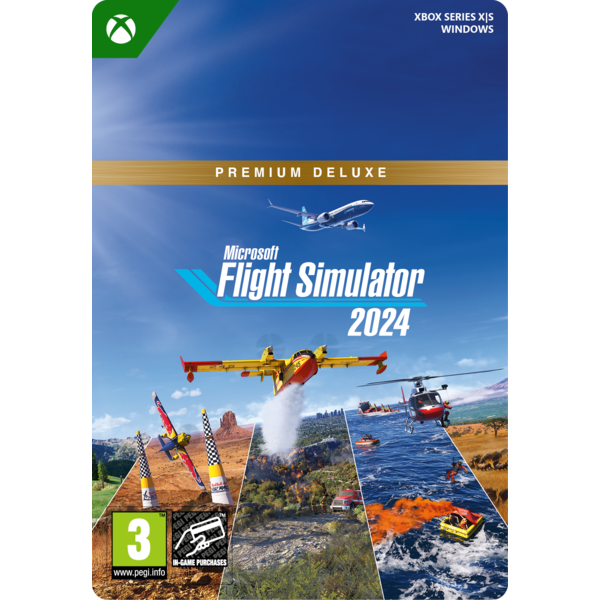 Microsoft Flight Simulator 2024 Premium Deluxe Edi