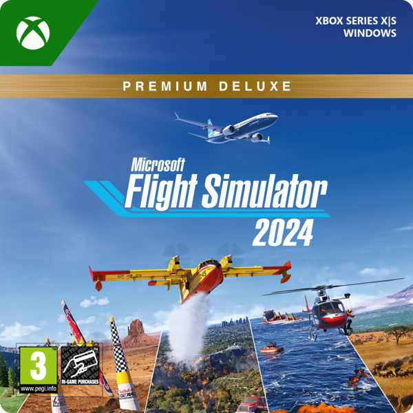 Microsoft Flight Simulator 2024 Premium Deluxe Edi