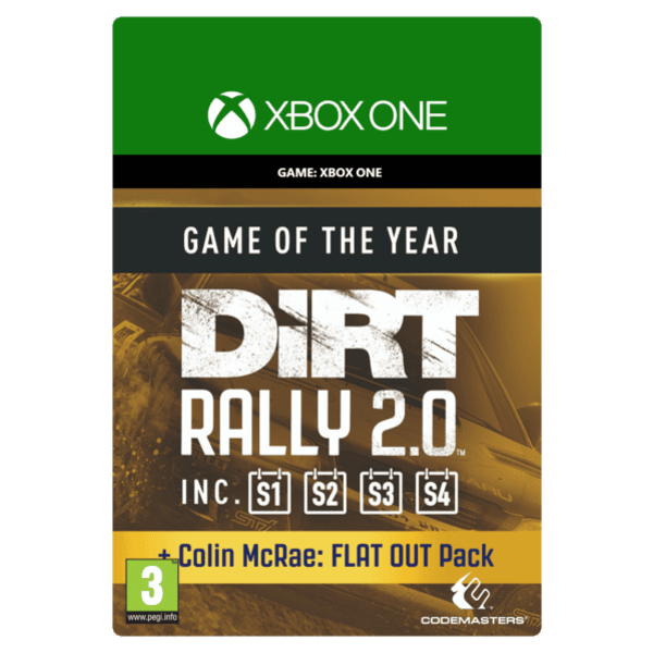 DiRT Rally 2.0 - Game of the Year Edition Xbox