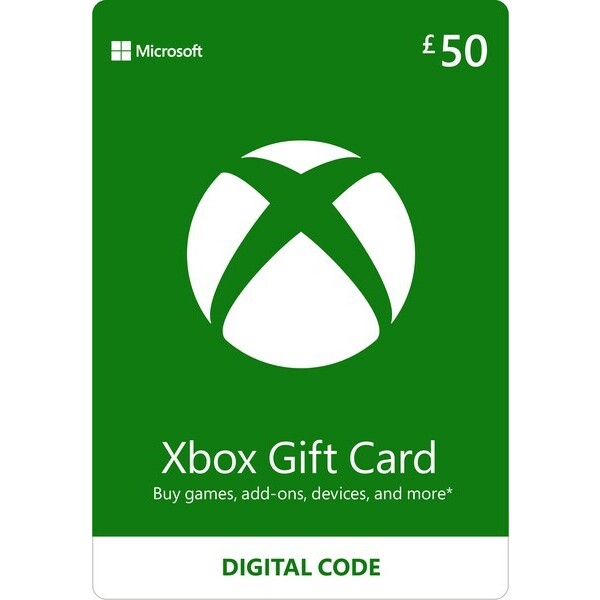 Xbox Gift Card £50 - Xbox Series X | S - Xbox One
