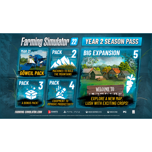 Farming Simulator 22 - Year 2 Season Pass