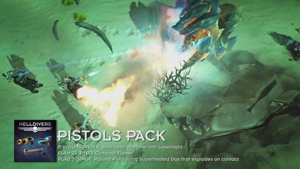 HELLDIVERS™ Pistols Perk Pack
