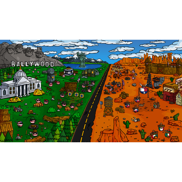 CountryBalls Heroes
