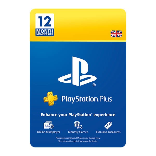 undefined | PlayStation Network Plus 12 Month UK Membership