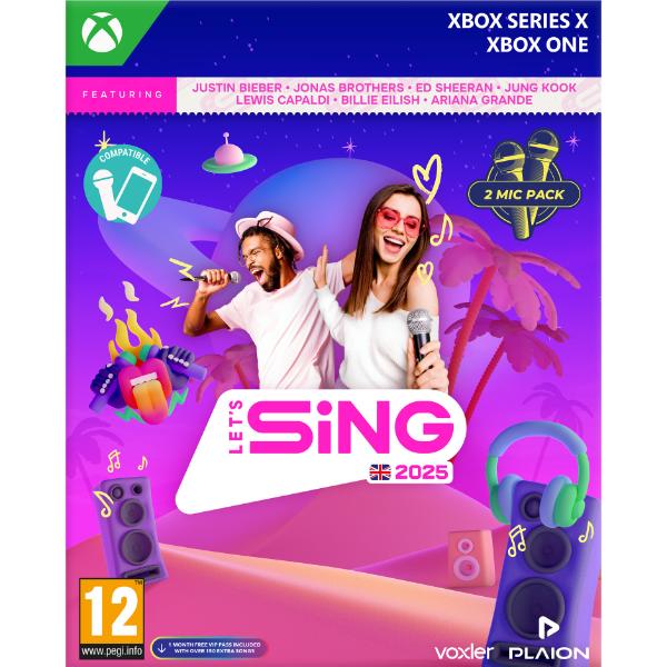 Let's Sing 2025 - 2 Mic Pack - Xbox Series X